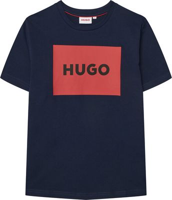 T-shirt chłopięce na lato HUGO ze sklepu: MODIVO w kategorii: T-shirty chłopięce - zdjęcie WP-EBWP-BKLVO-LN0_0000306111554