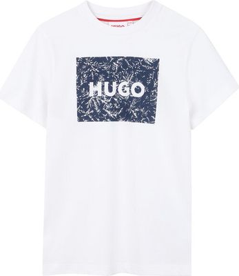T-shirt chłopięce letni HUGO ze sklepu: MODIVO w kategorii: T-shirty chłopięce - zdjęcie WP-EBWP-BKLVO-LN0_0000306111806