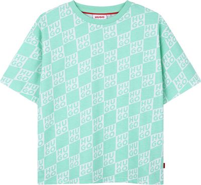 T-shirt chłopięce na lato HUGO ze sklepu: MODIVO w kategorii: T-shirty chłopięce - zdjęcie WP-EBWP-BKLVO-LN0_0000306111813