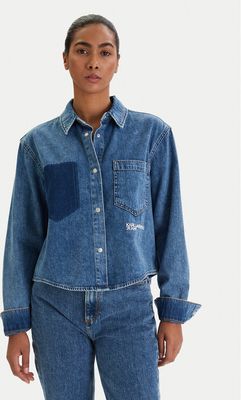Koszula damska casualowa Karl Lagerfeld Jeans ze sklepu: MODIVO w kategorii: Koszule damskie - zdjęcie WP-EBWP-BKLVO-LN0_0000306112056