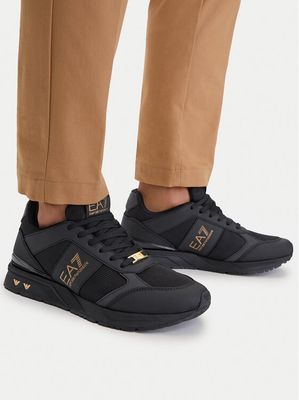 Buty sportowe męskie na jesień EA7 Emporio Armani ze sklepu: MODIVO w kategorii: Buty sportowe męskie - zdjęcie WP-EBWP-BKLVO-LN0_0000306113916