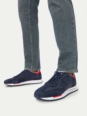 Buty sportowe męskie na jesień EA7 Emporio Armani ze sklepu: MODIVO w kategorii: Buty sportowe męskie - zdjęcie WP-EBWP-BKLVO-LN0_0000306113978