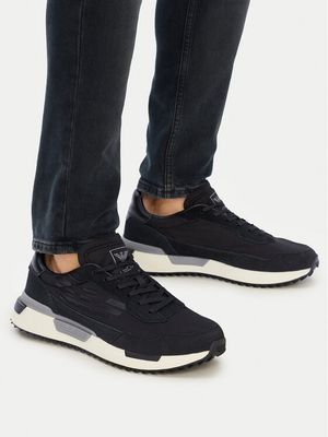 Buty sportowe męskie EA7 Emporio Armani ze sklepu: MODIVO w kategorii: Buty sportowe męskie