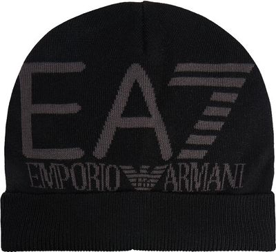 Czapka zimowa damska EA7 Emporio Armani ze sklepu: MODIVO w kategorii: Czapki zimowe damskie - zdjęcie WP-EBWP-BKLVO-LN0_0000306114470