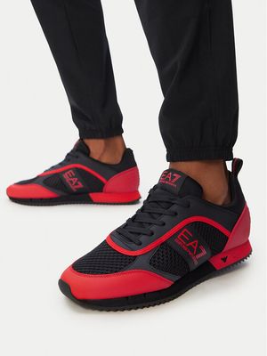 Buty sportowe męskie jesienne EA7 Emporio Armani ze sklepu: MODIVO w kategorii: Buty sportowe męskie - zdjęcie WP-EBWP-BKLVO-LN0_0000306114593