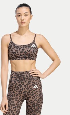 Biustonosz w nadruki adidas ze sklepu: MODIVO w kategorii: Biustonosze - zdjęcie WP-EBWP-BKLVO-LN0_0000306116573