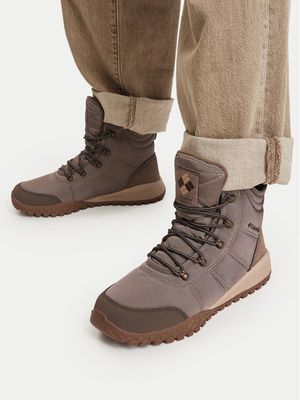 Buty zimowe męskie na zimę Columbia ze sklepu: MODIVO w kategorii: Buty zimowe męskie
