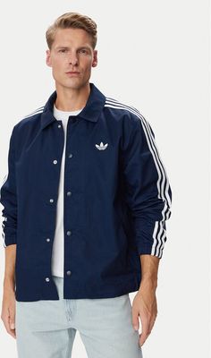 adidas - Kurtka męska na wiosnę w sportowym stylu ze sklepu: MODIVO w kategorii: Kurtki męskie - zdjęcie WP-EBWP-BKLVO-LN0_0000306122925