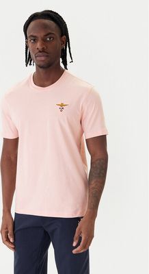T-shirt męski casual Aeronautica Militare ze sklepu: MODIVO w kategorii: T-shirty męskie - zdjęcie WP-EBWP-BKLVO-LN0_0000306123830