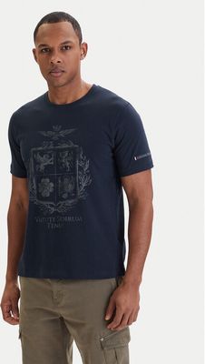 T-shirt męski wiosenny Aeronautica Militare ze sklepu: MODIVO w kategorii: T-shirty męskie - zdjęcie WP-EBWP-BKLVO-LN0_0000306124042