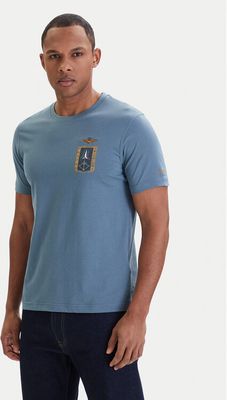 T-shirt męski młodzieżowy Aeronautica Militare ze sklepu: MODIVO w kategorii: T-shirty męskie - zdjęcie WP-EBWP-BKLVO-LN0_0000306124066