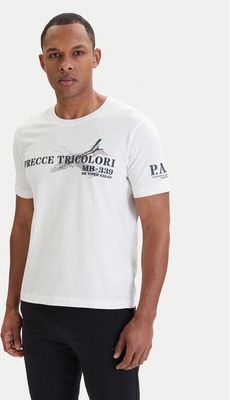 T-shirt męski młodzieżowy Aeronautica Militare ze sklepu: MODIVO w kategorii: T-shirty męskie - zdjęcie WP-EBWP-BKLVO-LN0_0000306124080