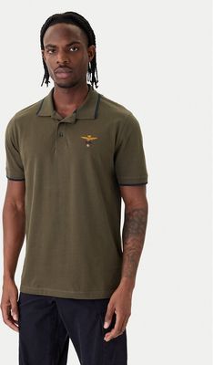 Aeronautica Militare - T-shirt męski casualowy ze sklepu: MODIVO w kategorii: T-shirty męskie - zdjęcie WP-EBWP-BKLVO-LN0_0000306124691