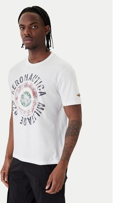 Aeronautica Militare - T-shirt męski wiosenny ze sklepu: MODIVO w kategorii: T-shirty męskie - zdjęcie WP-EBWP-BKLVO-LN0_0000306124967