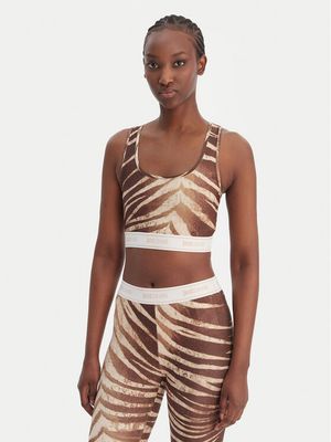Just Cavalli - Bluzka damska letnia casual ze sklepu: MODIVO w kategorii: Bluzki damskie - zdjęcie WP-EBWP-BKLVO-LN0_0000306127159