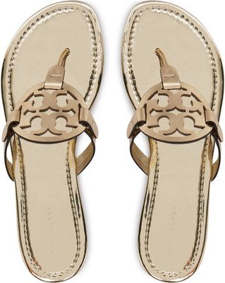 Klapki damskie letnie Tory Burch ze sklepu: MODIVO w kategorii: Klapki damskie - zdjęcie WP-EBWP-BKLVO-LN0_0000306127876
