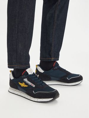 Buty sportowe męskie na jesień Aeronautica Militare ze sklepu: MODIVO w kategorii: Buty sportowe męskie - zdjęcie WP-EBWP-BKLVO-LN0_0000306129559
