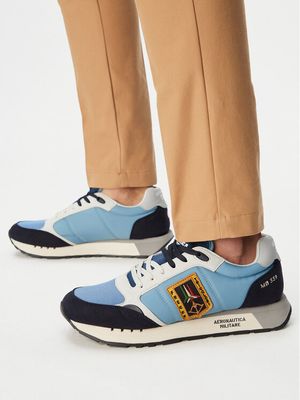 Aeronautica Militare - Buty sportowe męskie wiosenne ze sklepu: MODIVO w kategorii: Buty sportowe męskie - zdjęcie WP-EBWP-BKLVO-LN0_0000306129597