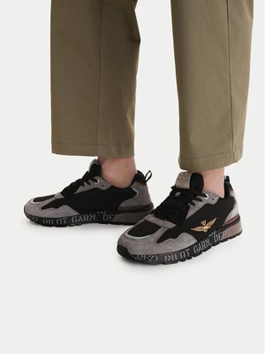 Buty sportowe męskie na wiosnę Aeronautica Militare ze sklepu: MODIVO w kategorii: Buty sportowe męskie - zdjęcie WP-EBWP-BKLVO-LN0_0000306129955