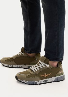 Aeronautica Militare - Buty sportowe męskie na jesień ze sklepu: MODIVO w kategorii: Buty sportowe męskie - zdjęcie WP-EBWP-BKLVO-LN0_0000306129979