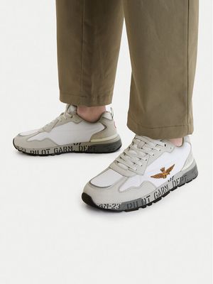 Buty sportowe męskie na wiosnę Aeronautica Militare ze sklepu: MODIVO w kategorii: Buty sportowe męskie