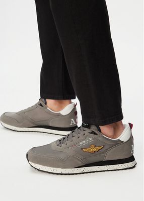 Aeronautica Militare - Buty sportowe męskie ze sklepu: MODIVO w kategorii: Buty sportowe męskie - zdjęcie WP-EBWP-BKLVO-LN0_0000306130074