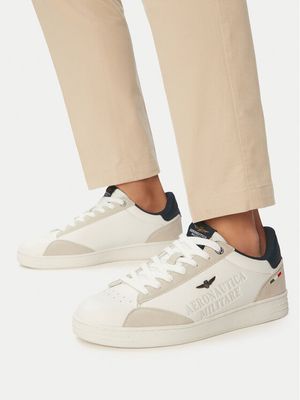 Buty sportowe męskie wiosenne Aeronautica Militare ze sklepu: MODIVO w kategorii: Buty sportowe męskie