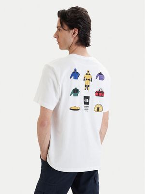 T-shirt męski na wiosnę w stylu młodzieżowym The North Face ze sklepu: MODIVO w kategorii: T-shirty męskie - zdjęcie WP-EBWP-BKLVO-LN0_0000306131323
