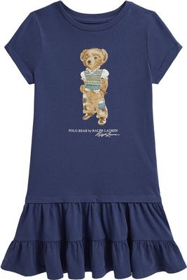 Sukienka dziewczęca na lato Polo Ralph Lauren ze sklepu: MODIVO w kategorii: Sukienki dziewczęce - zdjęcie WP-EBWP-BKLVO-LN0_0000306132061