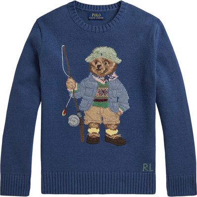 Sweter chłopięcy na zimę Polo Ralph Lauren ze sklepu: MODIVO w kategorii: Swetry chłopięce - zdjęcie WP-EBWP-BKLVO-LN0_0000306132276