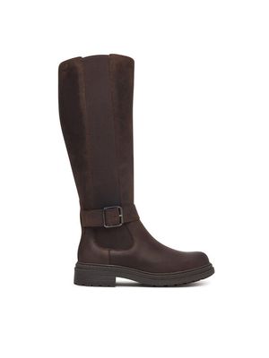 Kozaki damskie zimowe Clarks ze sklepu: MODIVO w kategorii: Kozaki damskie - zdjęcie WP-EBWP-BKLVO-LN0_0000306135970