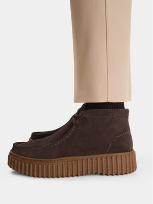 Botki jesienne Clarks ze sklepu: MODIVO w kategorii: Botki