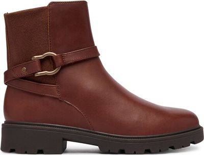 Botki jesienne Clarks ze sklepu: MODIVO w kategorii: Botki - zdjęcie WP-EBWP-BKLVO-LN0_0000306136243