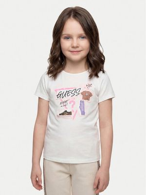 Bluzka dziewczęca na lato Guess ze sklepu: MODIVO w kategorii: Bluzki dziewczęce - zdjęcie WP-EBWP-BKLVO-LN0_0000306140899