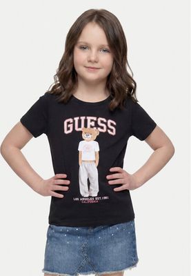 Bluzka dziewczęca letnia Guess ze sklepu: MODIVO w kategorii: Bluzki dziewczęce - zdjęcie WP-EBWP-BKLVO-LN0_0000306140943