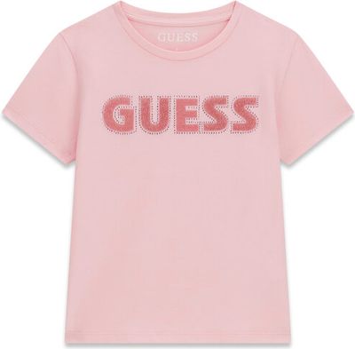 Bluzka dziewczęca na lato Guess ze sklepu: MODIVO w kategorii: Bluzki dziewczęce - zdjęcie WP-EBWP-BKLVO-LN0_0000306141032