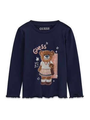Bluzka dziewczęca jesienna Guess ze sklepu: MODIVO w kategorii: Bluzki dziewczęce - zdjęcie WP-EBWP-BKLVO-LN0_0000306141209