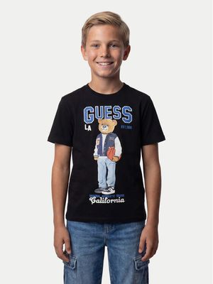 T-shirt chłopięce na lato Guess ze sklepu: MODIVO w kategorii: T-shirty chłopięce - zdjęcie WP-EBWP-BKLVO-LN0_0000306141667