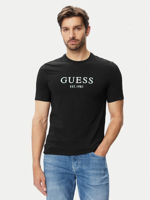 T-shirt męski Guess ze sklepu: MODIVO w kategorii: T-shirty męskie - zdjęcie WP-EBWP-BKLVO-LN0_0000306142220