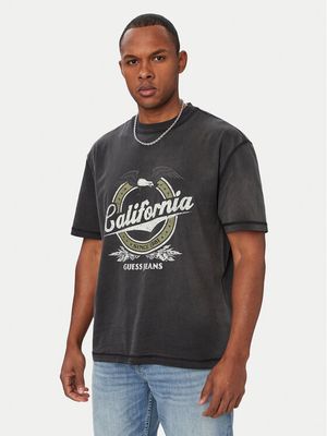 T-shirt męski na wiosnę Guess Jeans ze sklepu: MODIVO w kategorii: T-shirty męskie - zdjęcie WP-EBWP-BKLVO-LN0_0000306142619