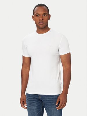 Guess - T-shirt męski wiosenny casual ze sklepu: MODIVO w kategorii: T-shirty męskie - zdjęcie WP-EBWP-BKLVO-LN0_0000306142633