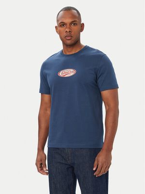 T-shirt męski młodzieżowy Guess Jeans ze sklepu: MODIVO w kategorii: T-shirty męskie - zdjęcie WP-EBWP-BKLVO-LN0_0000306142657