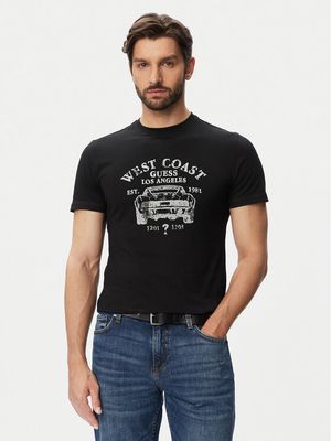 T-shirt męski wiosenny Guess ze sklepu: MODIVO w kategorii: T-shirty męskie - zdjęcie WP-EBWP-BKLVO-LN0_0000306142770