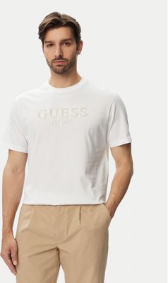 T-shirt męski wiosenny Guess ze sklepu: MODIVO w kategorii: T-shirty męskie - zdjęcie WP-EBWP-BKLVO-LN0_0000306142794