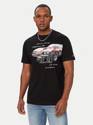 T-shirt męski młodzieżowy Guess ze sklepu: MODIVO w kategorii: T-shirty męskie - zdjęcie WP-EBWP-BKLVO-LN0_0000306142886