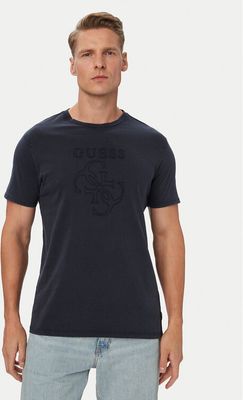 T-shirt męski w stylu młodzieżowym Guess ze sklepu: MODIVO w kategorii: T-shirty męskie - zdjęcie WP-EBWP-BKLVO-LN0_0000306142893