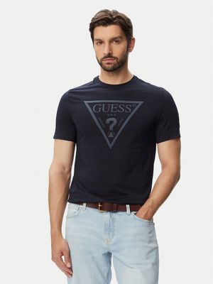 T-shirt męski młodzieżowy Guess ze sklepu: MODIVO w kategorii: T-shirty męskie - zdjęcie WP-EBWP-BKLVO-LN0_0000306142961