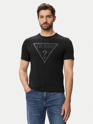 T-shirt męski wiosenny Guess ze sklepu: MODIVO w kategorii: T-shirty męskie - zdjęcie WP-EBWP-BKLVO-LN0_0000306143036