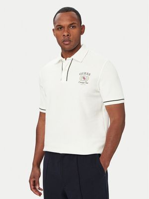 T-shirt męski na wiosnę Guess ze sklepu: MODIVO w kategorii: T-shirty męskie - zdjęcie WP-EBWP-BKLVO-LN0_0000306143302