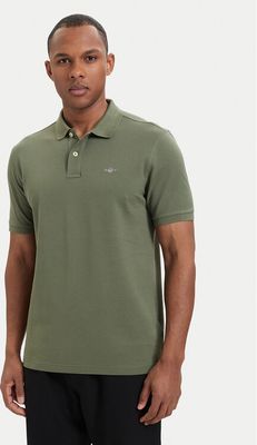 T-shirt męski na wiosnę Gant ze sklepu: MODIVO w kategorii: T-shirty męskie - zdjęcie WP-EBWP-BKLVO-LN0_0000306143630